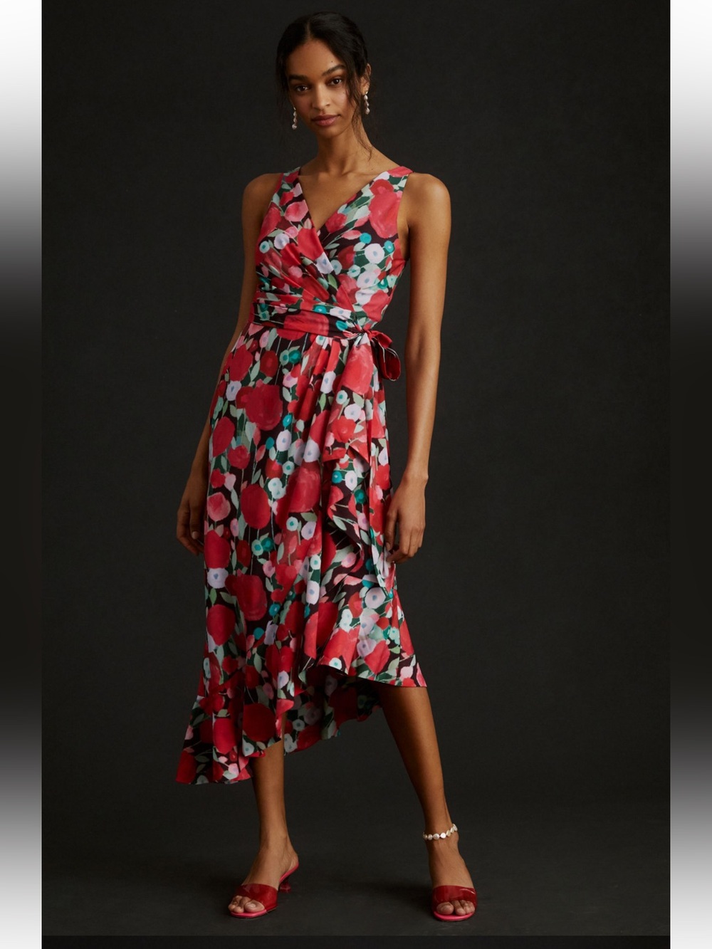 Hutch Asymmetrical Wrap Dress